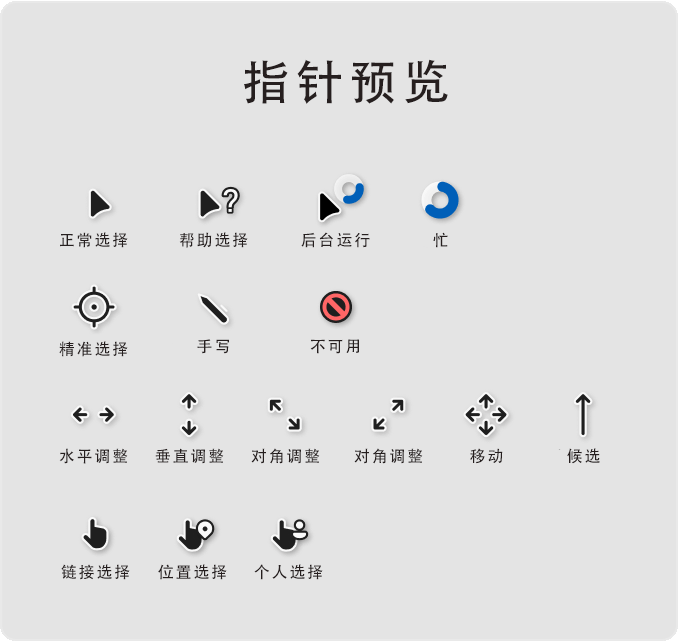 Windows 11 Cursors Concept